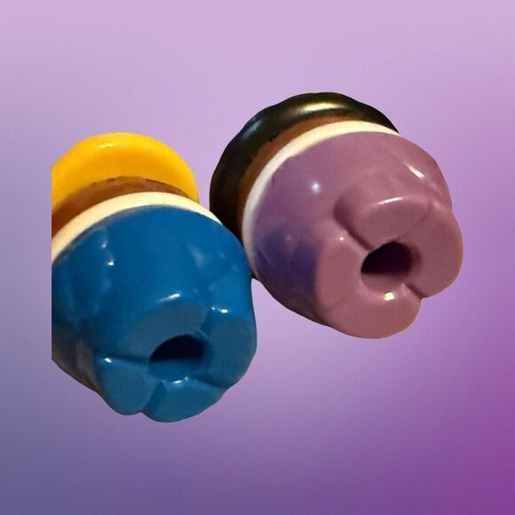 Vintage Little Tikes Toddle Tots Afrian American Couple Construction Figure - Picture 6 of 6